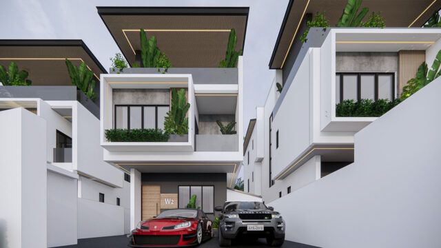 Magodo Residential Development- Facade Design-5