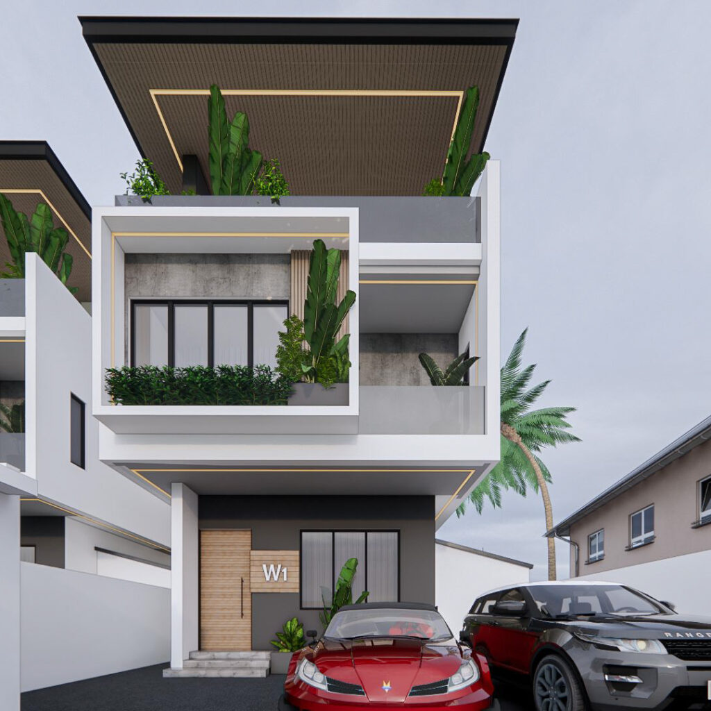 Magodo Residential Development- Facade Design-6