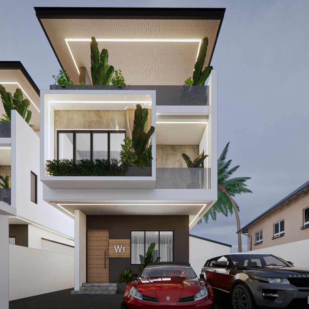 Magodo Residential Development- Facade Design-8