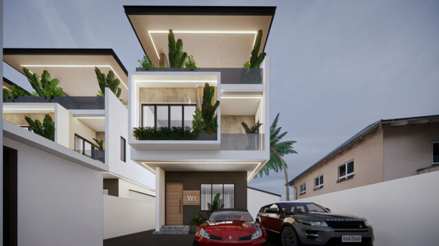 Magodo Residential Development- Facade Design-8