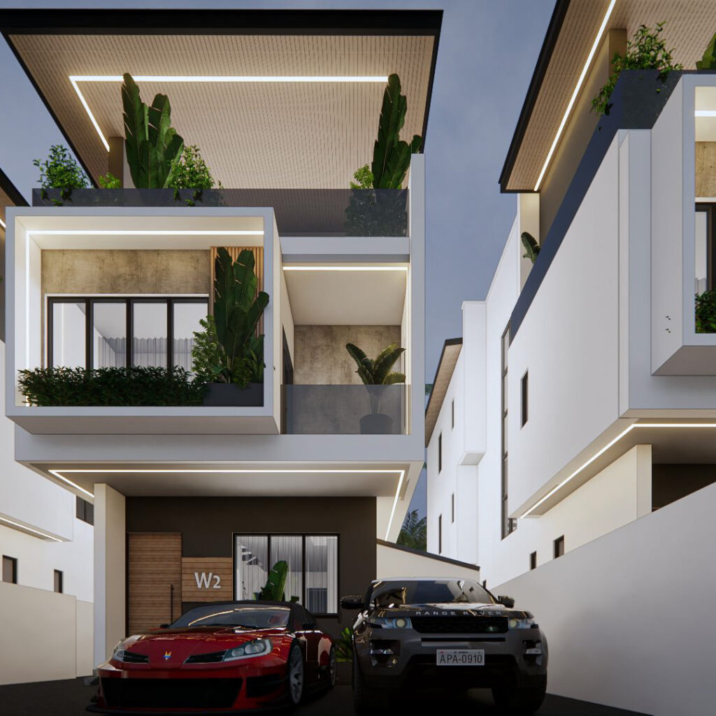 Magodo Residential Development- Facade Design-9